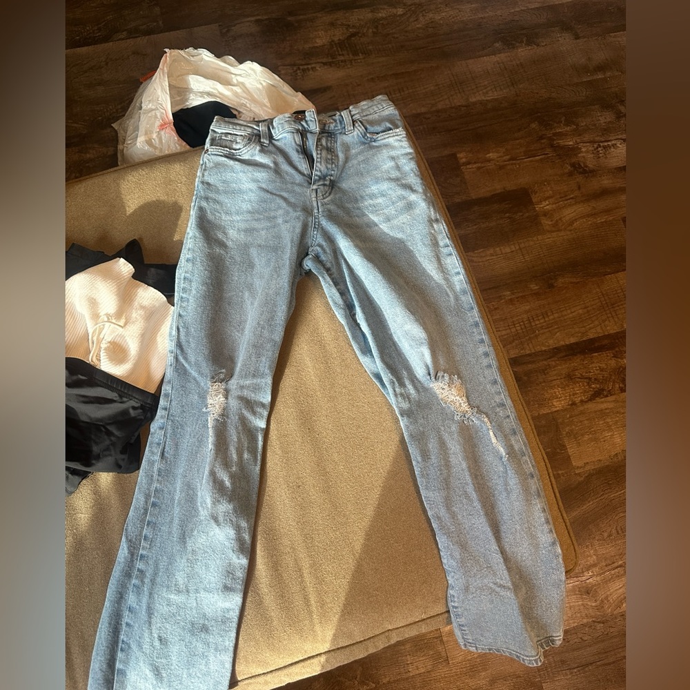 Kendall and Kylie jeans